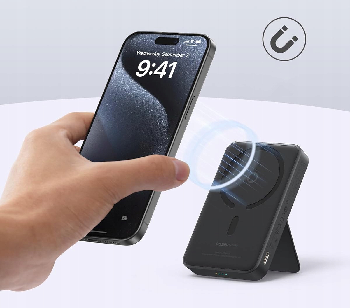 Akumulator Power Bank Baseus PPCXZ05 MagPro do MagSafe, 5000mAh Marka Baseus