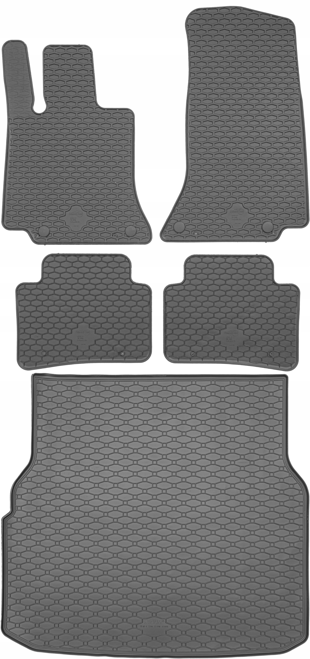 Mercedes C-klasa W206 2021 Sedan/kombi Sada Koberce batožinový priestor