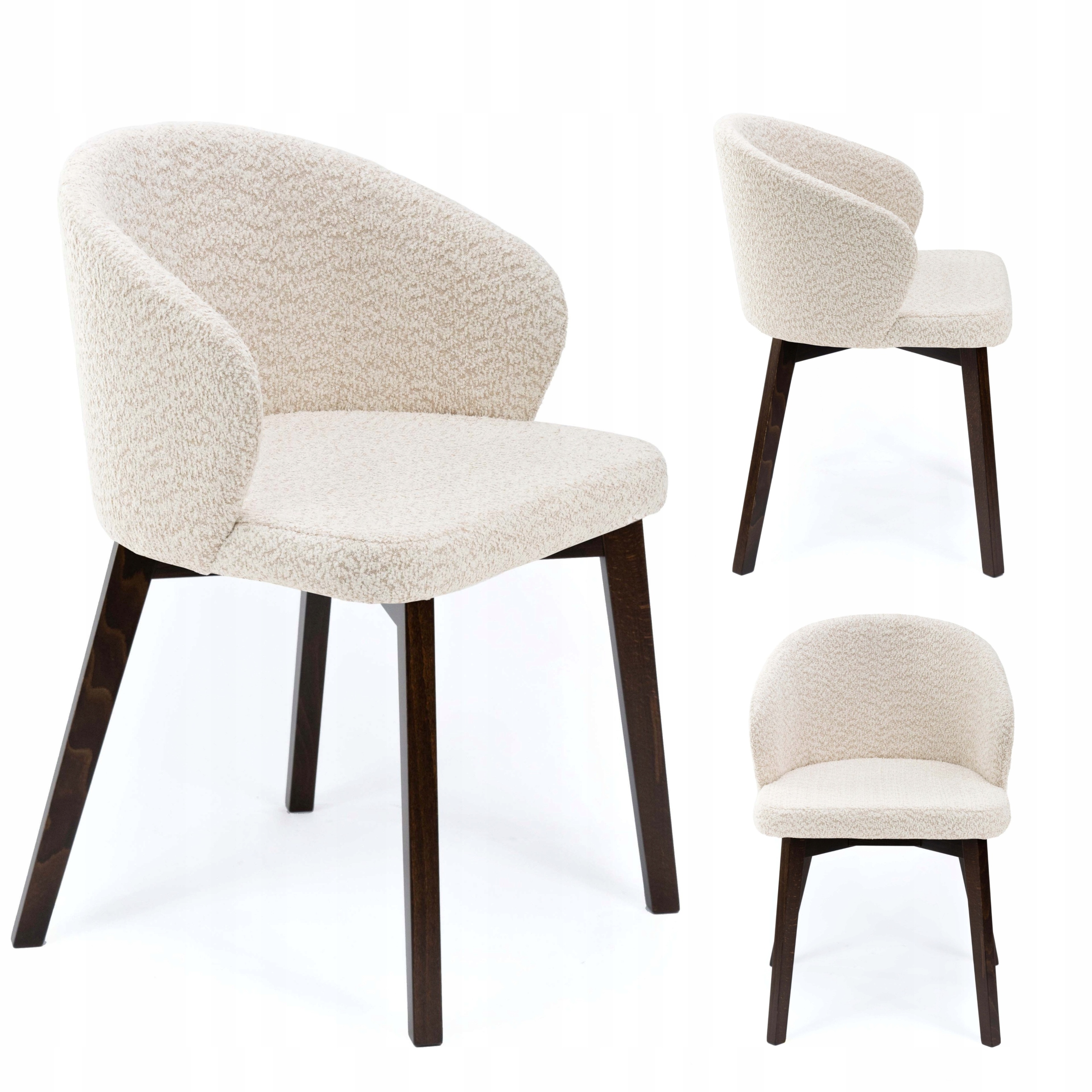 Moderní křeslo do obývacího pokoje Kancelář Jídelna Výjimečný design BELLUNO5 ořech