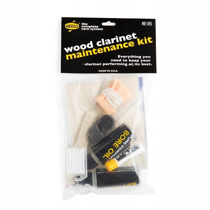Herco HE-105 sada na čištění klarinetů