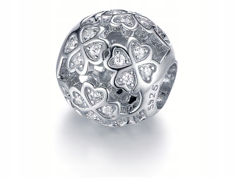 

Przywieszka Charms Beads Koniczyna Szczęścia Lucky