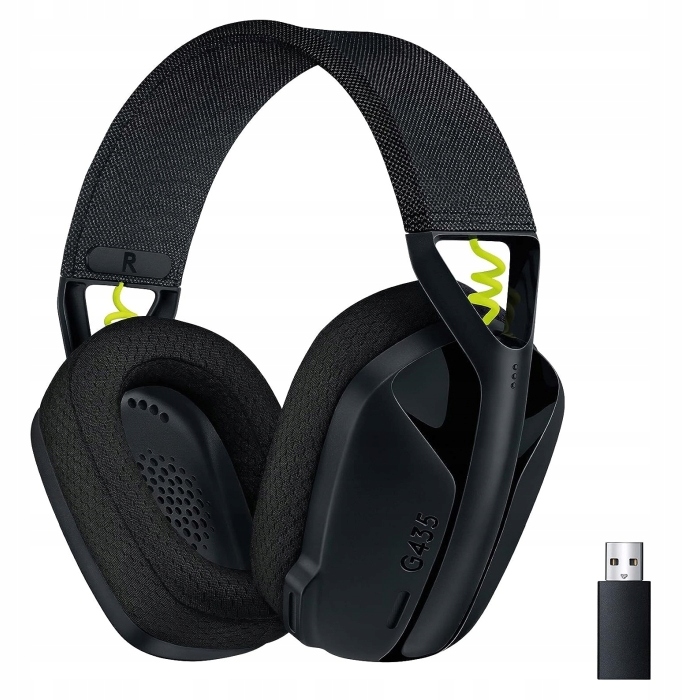 Logitech G435 Lightspeed Sluchátka Bt PS5 Pc Mikrofon