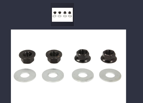 Nakrętka tył SUZUKI LT-F 300 1991-2002