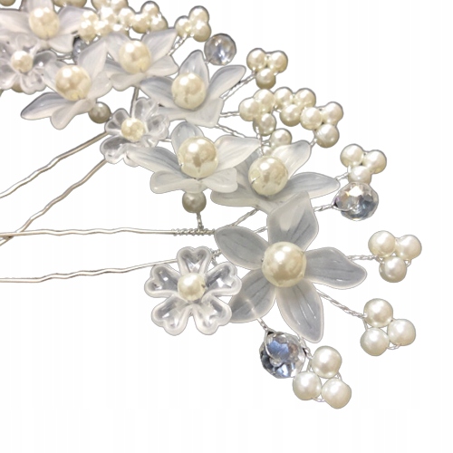 Tři Japonské Hana Kanzashi Tsumami Suisen Gejša Maiko Birabira Originál