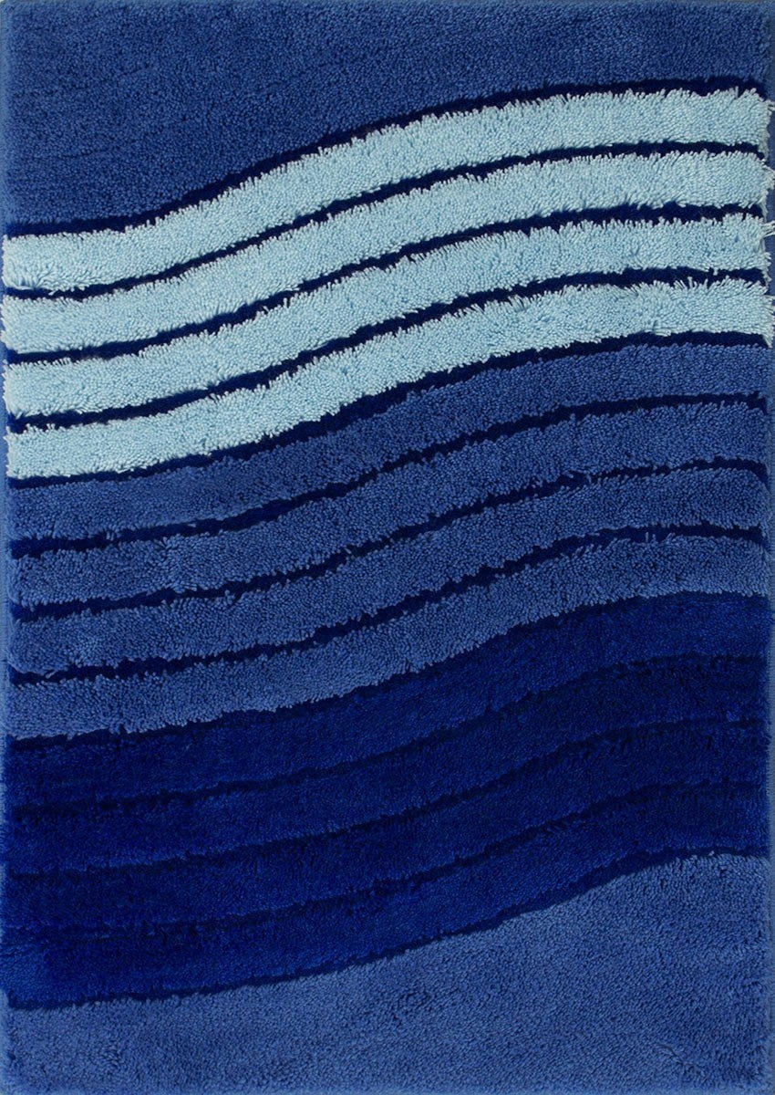 

60x100 cm Ciemny Niebieski Dywanik Łazienkowy