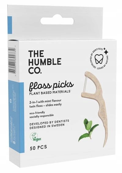 

Humble Dental Floss Picks Nicio-wykałaczki 50szt