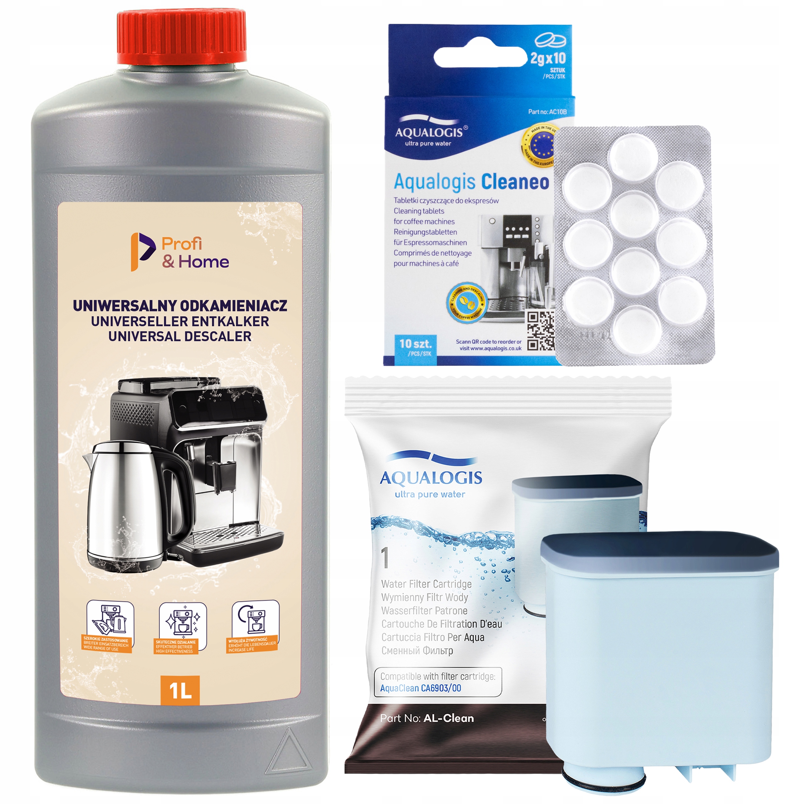 Odkamieniacz Filtr Tabletki do Saeco GranAroma SM6585/00 SM6580/00 SM6582