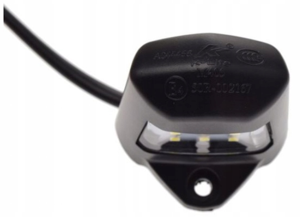 PODŚWIETLENIE TABLICY REJESTRACYJNEJ Producent WZMOTO