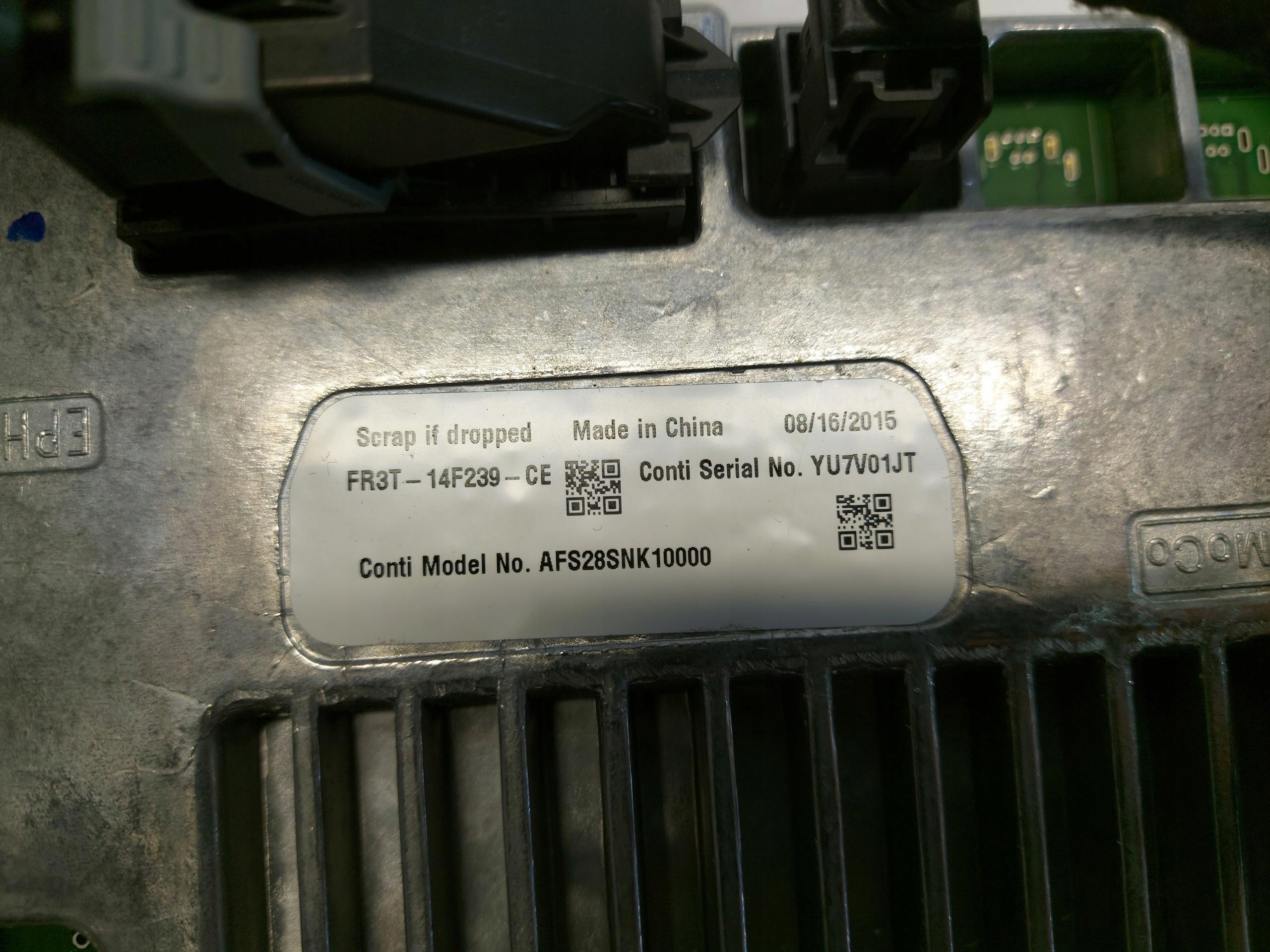 FORD Mustang IV Ekran display module navigation devices europa FR3T-14F239-CE