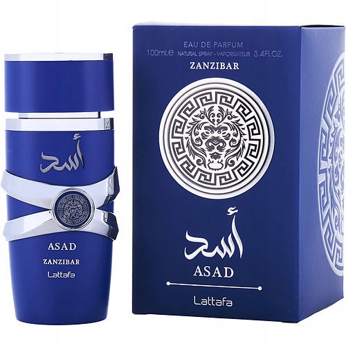 Parfém Lattafa Sprej Asad Zanzibar 100 ml 2 vzorky Dárek