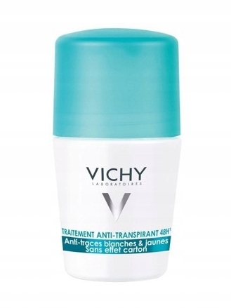 

Vichy Antyperspirant roll-on niebrudzący 50 ml