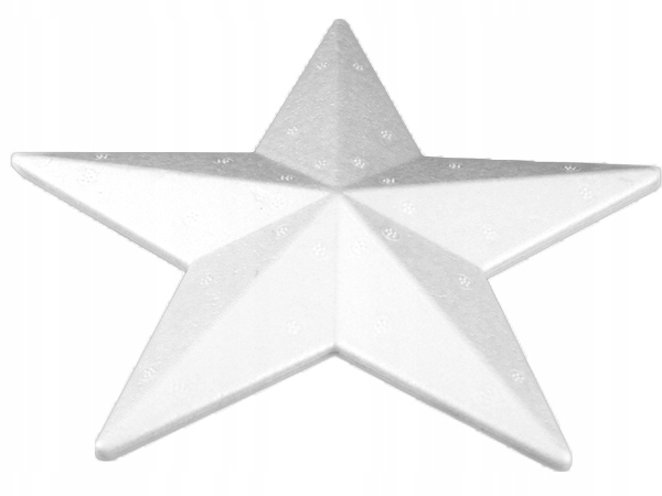 Gwiazda Styropianowa 13cm Gwiazdka Styropian