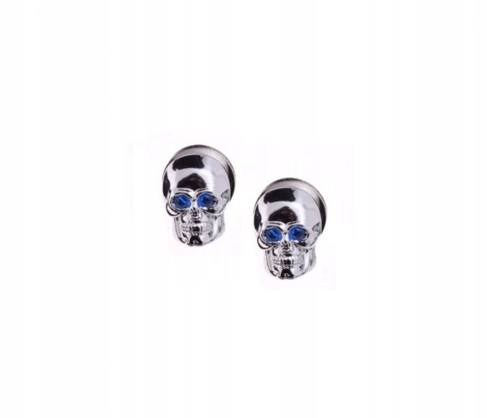 ŚRUBY TABLICY REJESTRACYJNEJ CZASZKA CHROM Producent inny