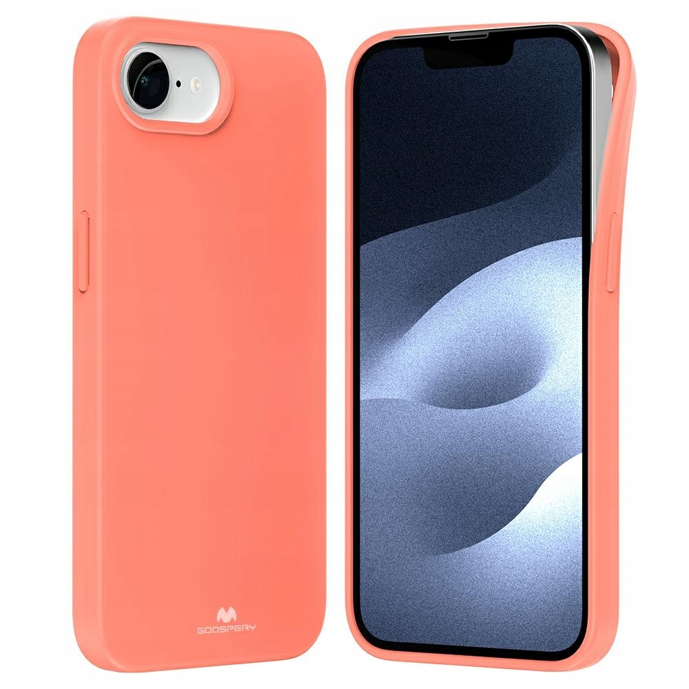 Mercury Soft do iPhone 16e / 17e Jasnoróżowy