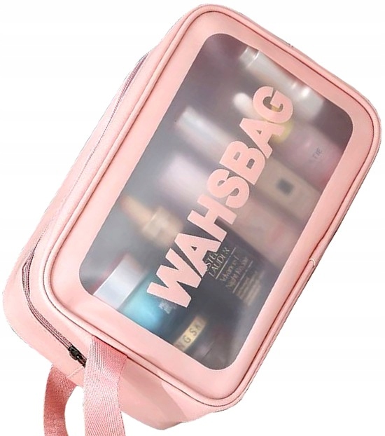 

Podróżna wodoodporna Kosmetyczka przezroczysta