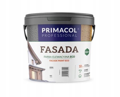 FARBA FASADOWA 4.5L BIAŁA