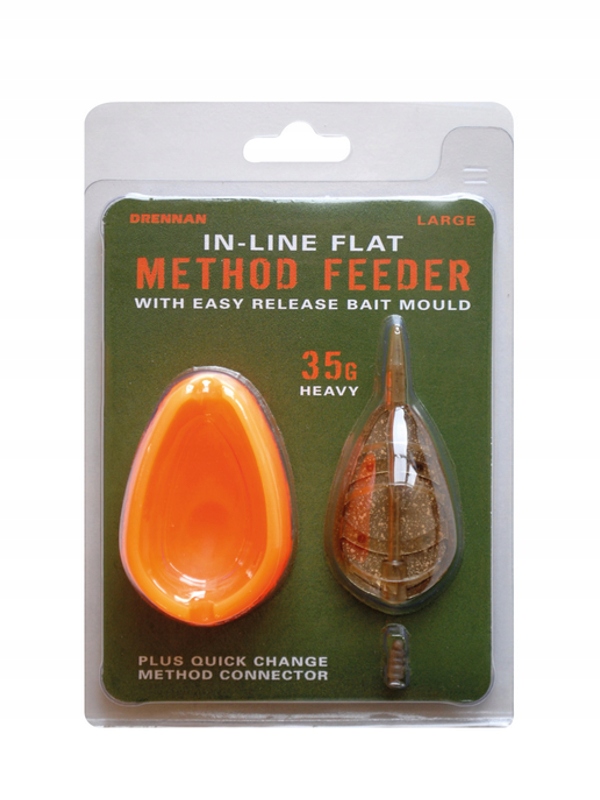 Zestaw InLine Flat Method Feeder Large 25g Drennan