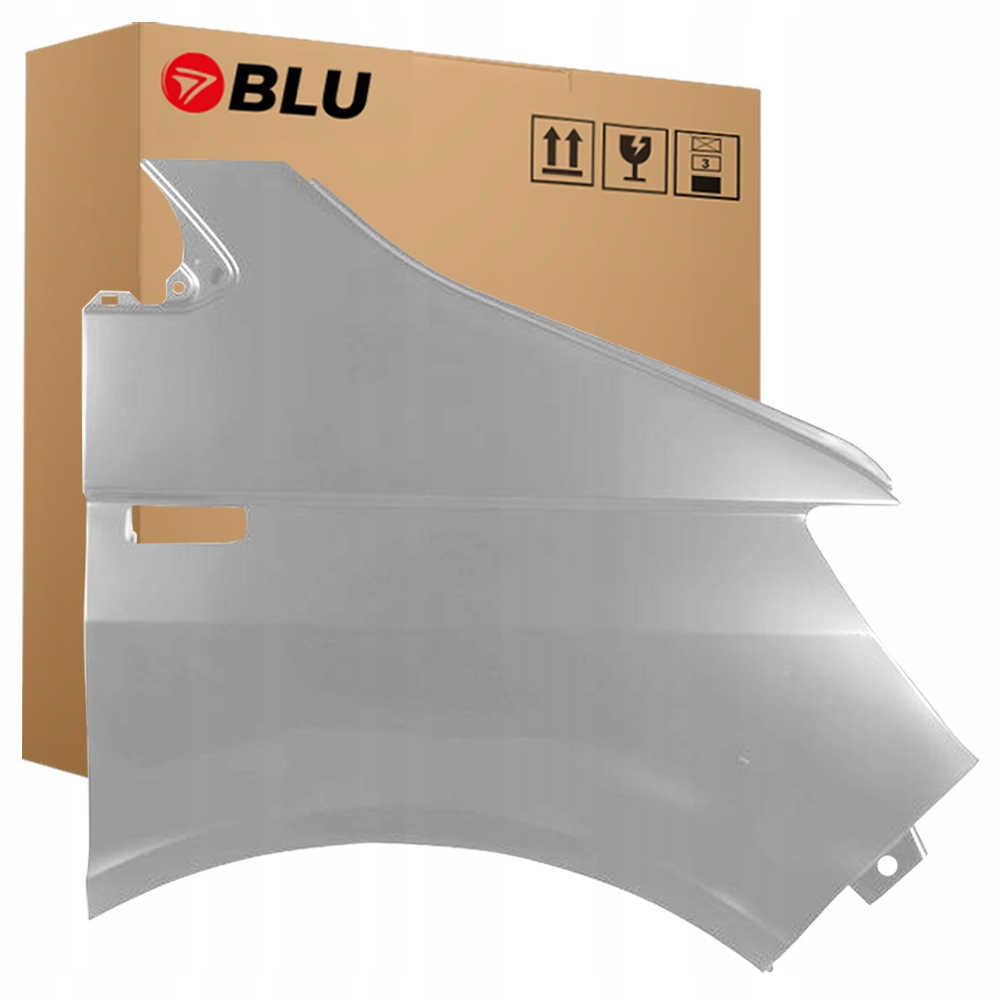 Blu Blatník Vw T6 Transporter Multivan LA7W pravý stříbrný 15-19 přední