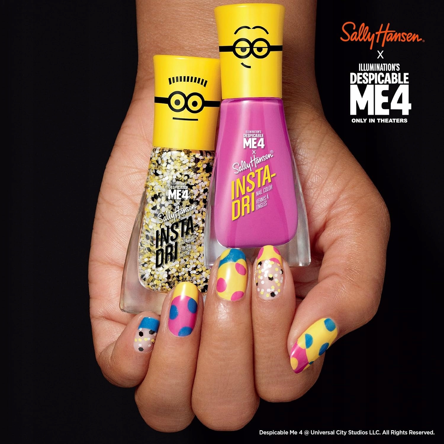 Sally Hansen Insta Dri лак синій Over All 773 — фото 6