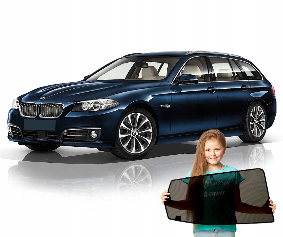 Záclony na magnetech Bmw 5 F11 touring kombi
