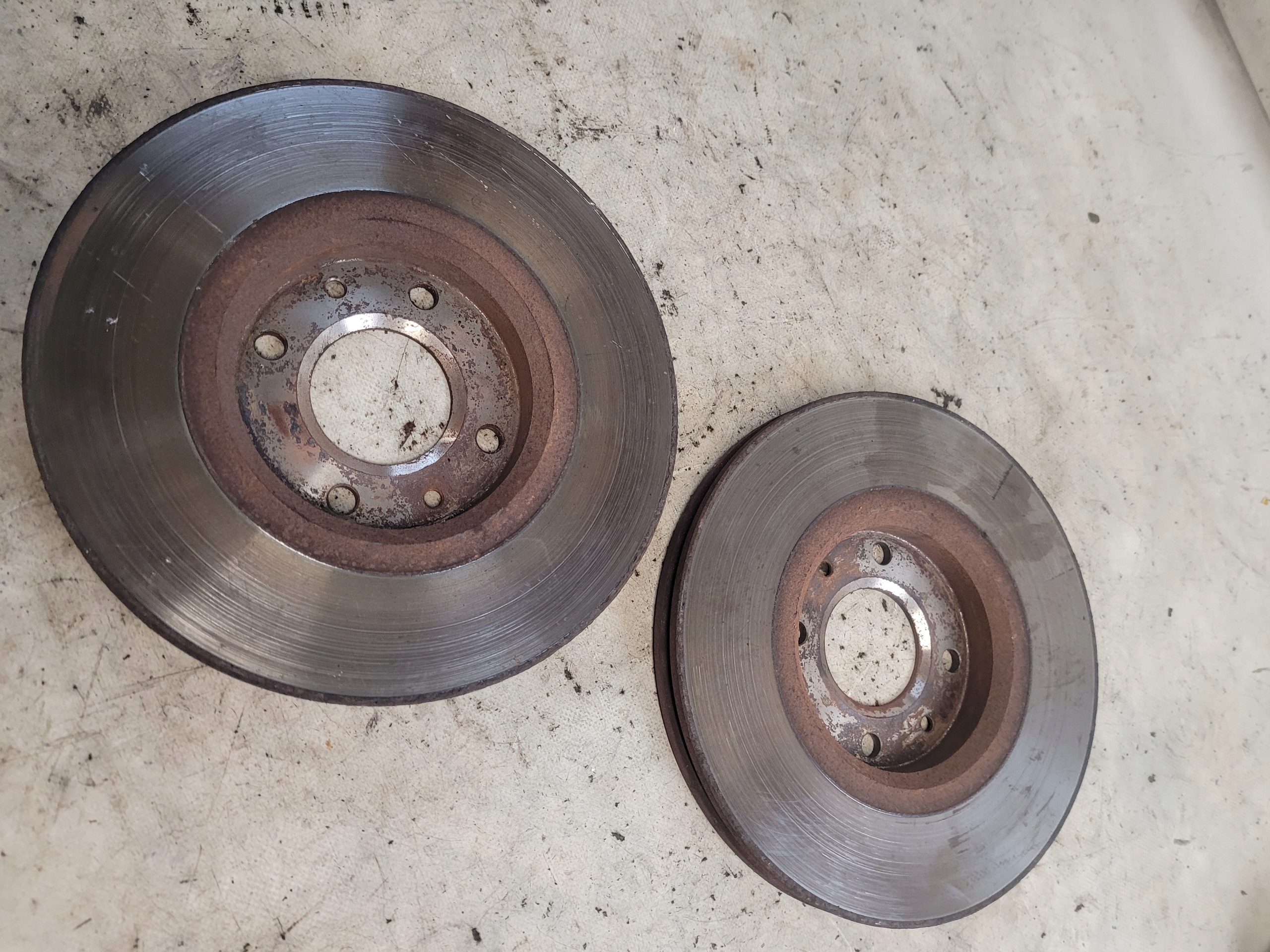 discs brake front 284MM FIAT PUNTO II 1.9 JTD