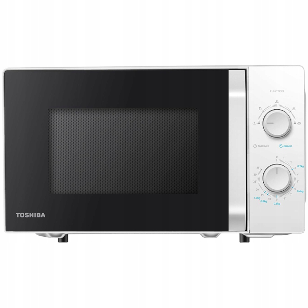 Kuchenka mikrofalowa wolnostojąca Toshiba MW2-MM20P(WH) biała 20L 800W