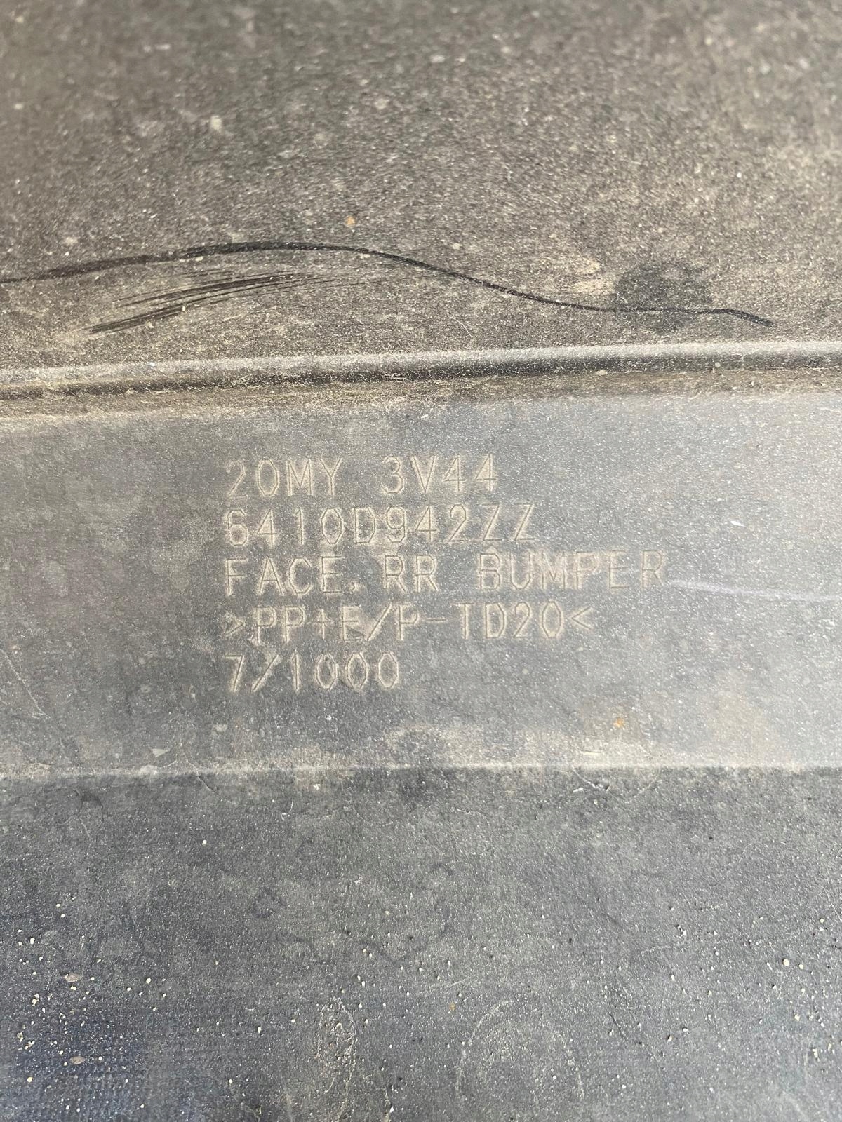 MITSUBISHI SPACE STAR II 2 LIFT 19-24 bumper rear part rear