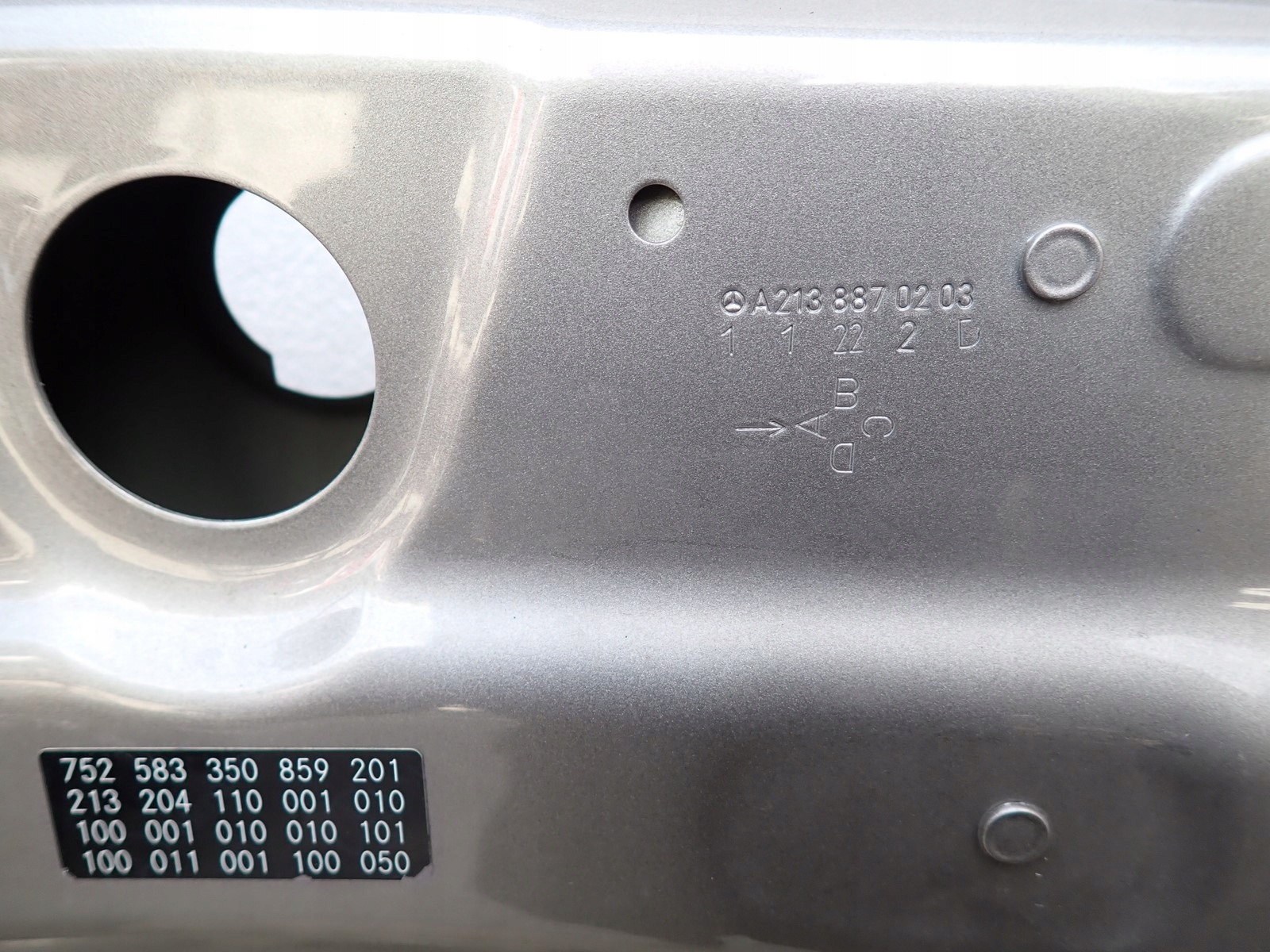 Cofano MERCEDES E KLASA 213 LIFT 2020- A2388800100