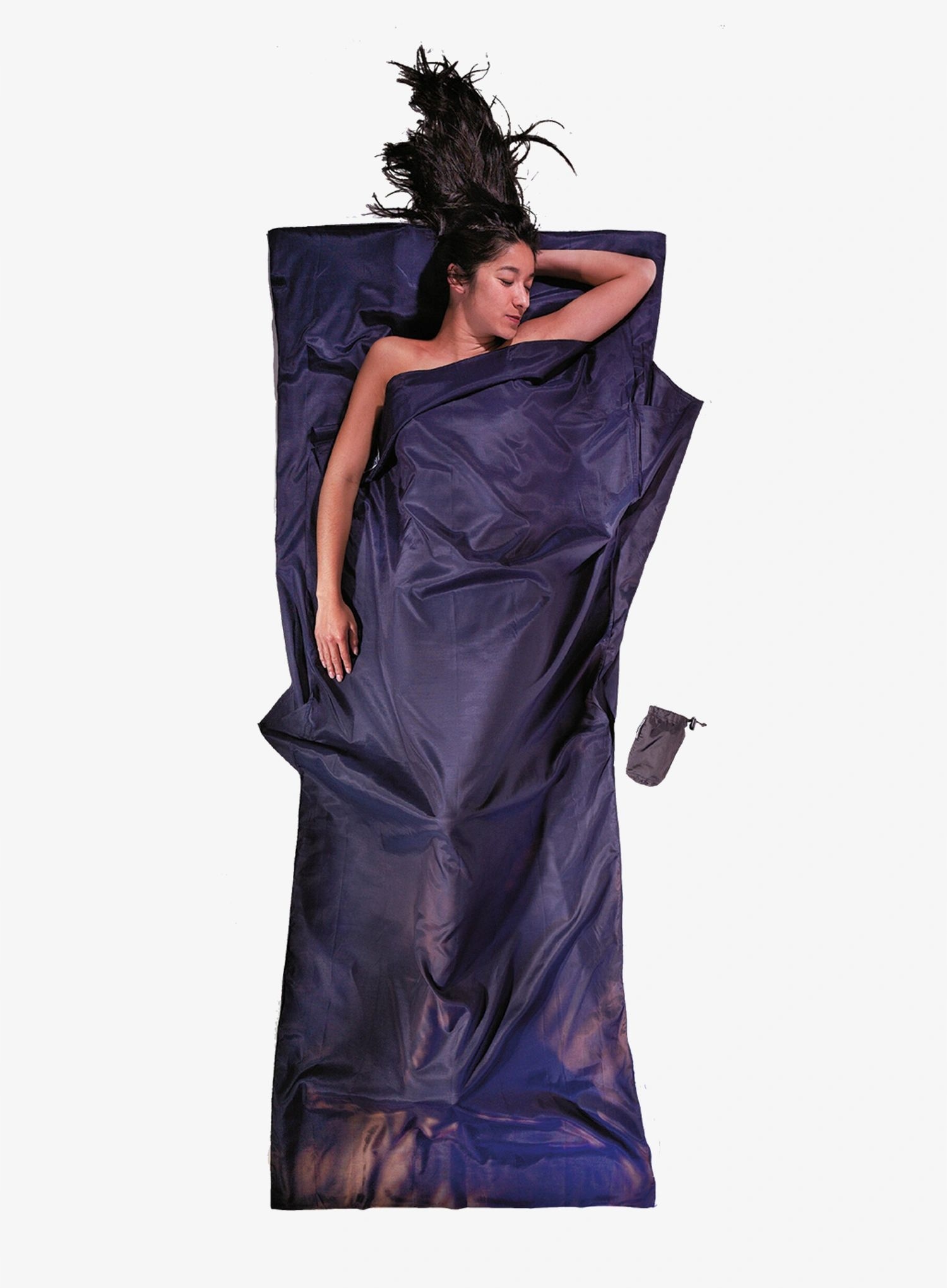 Vložka do spacáku Cocoon TravelSheet Silk/Cotton tuareg