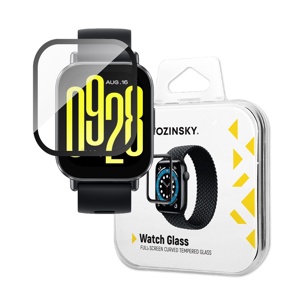 Szkło hartowane Wozinsky Full Glue do Xiaomi Redmi Watch 5 Active (2 szt.)