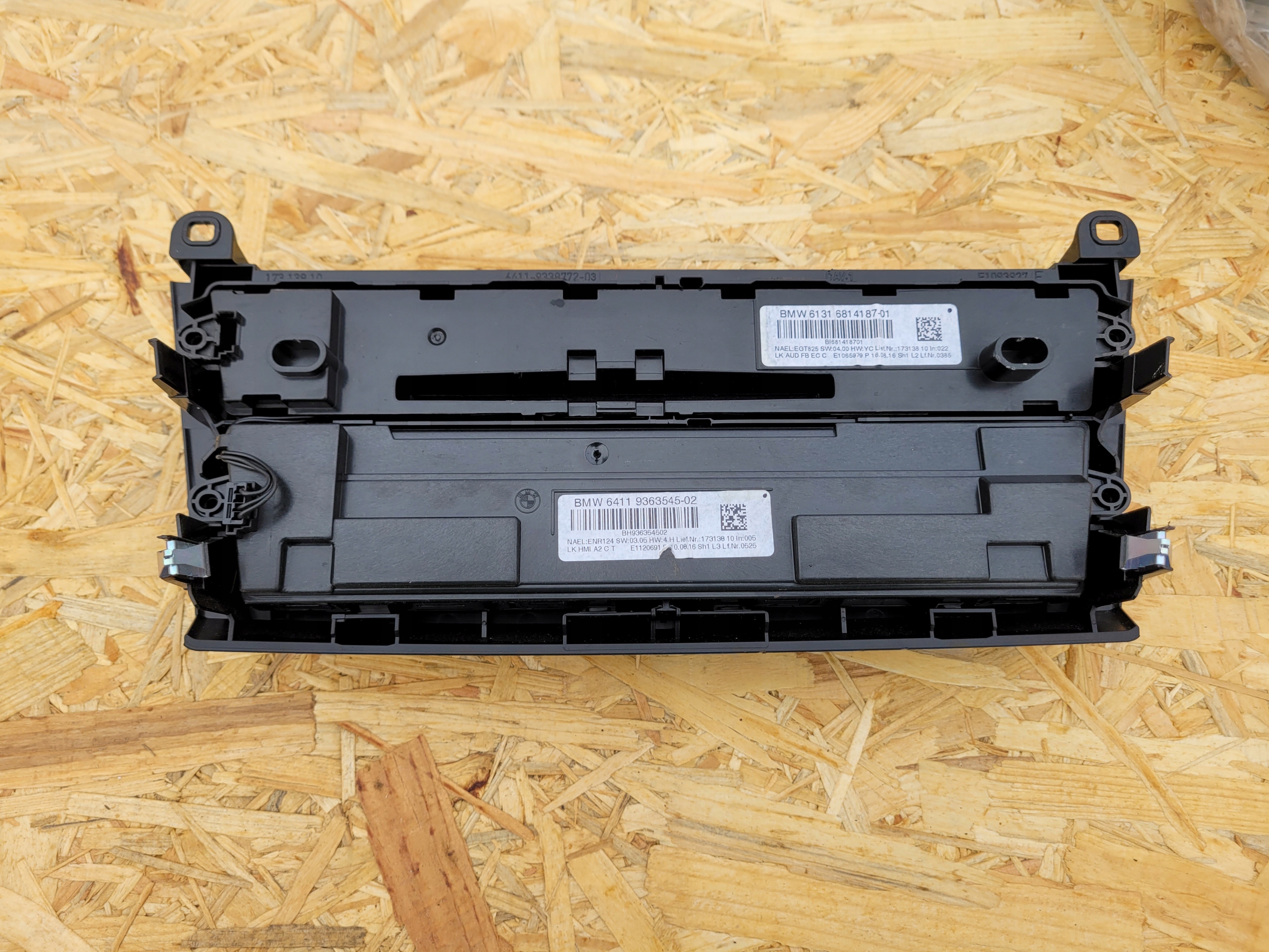 PANEL klimatizaci BMW OE F20 9363545