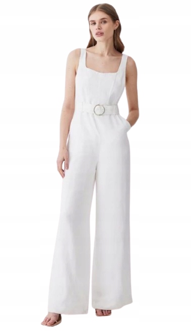 Karen Millen Dámská Lněná Kombinéza 36 M7P