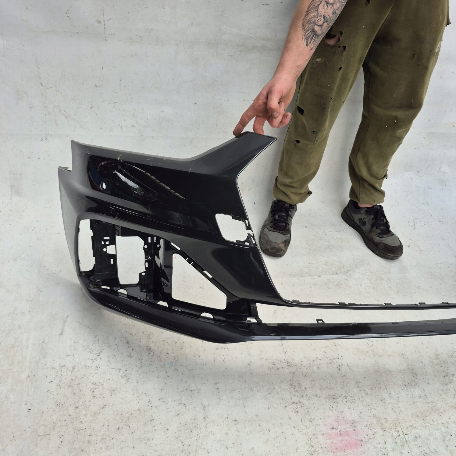 AUDI A5 8W 8W6 LIFT 20- bumper front front 6XPDC 8W6807437P