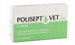 

Polisept Vet Calm Czopki 10 Szt Stres Cbd