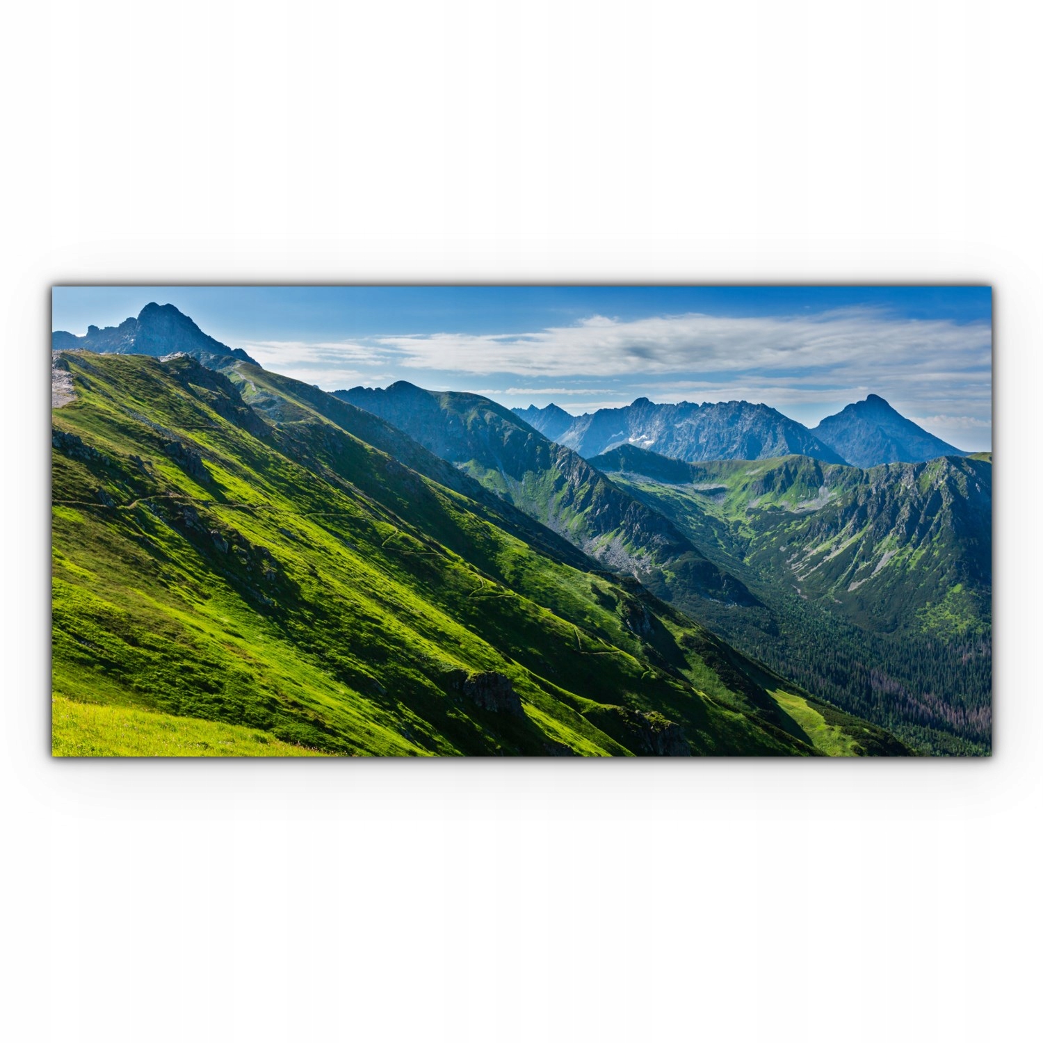 

Canvas na ramie ścienny 100x50 Góry Lato Krajobraz