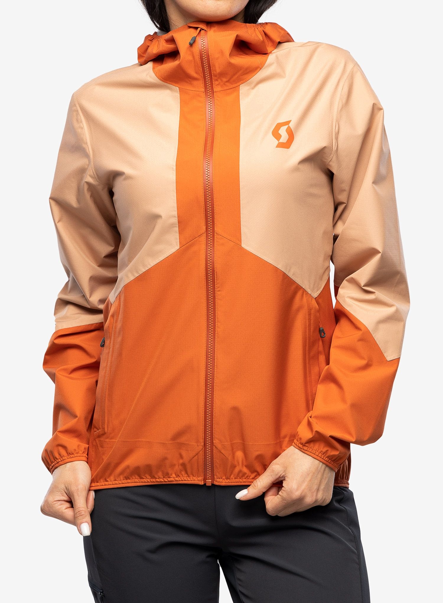 Kurtka przeciwdeszczowa damska Scott Explorair Light Dryo 2.5L orange Xs