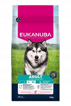 Levně Eukanuba Dog Adult Large rich in Salmon&Barley 12kg