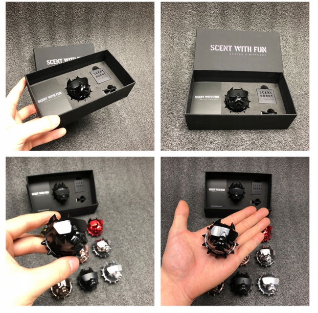 OZDOBA ODŚWIEŻACZ ZAPACH DO SAMOCHODU PITBULL - ROSE GOLD Rodzaj do kratki nawiewu