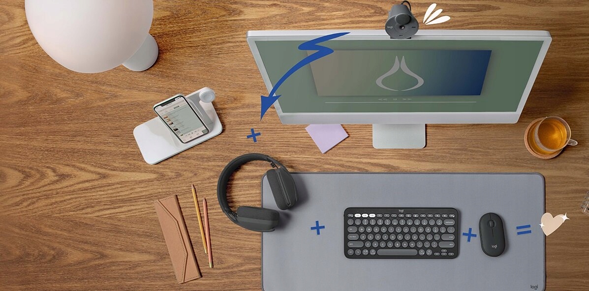 Mysz LOGITECH M350s Grafitowy Zasilanie myszy bateryjne