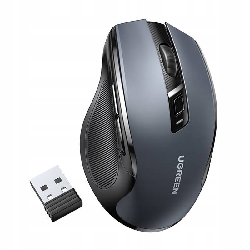Bezprzewodowa mysz Ugreen MU006 2.4 GHz (czarny)