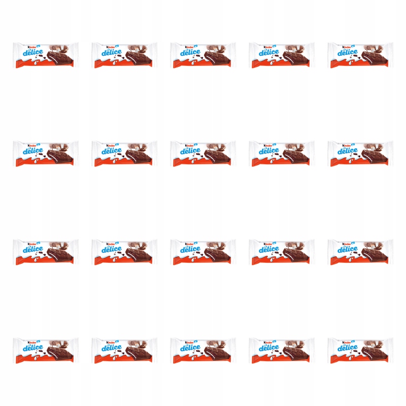 Kinder Delice Kakaový piškot s mléčnou náplní 39 g X20