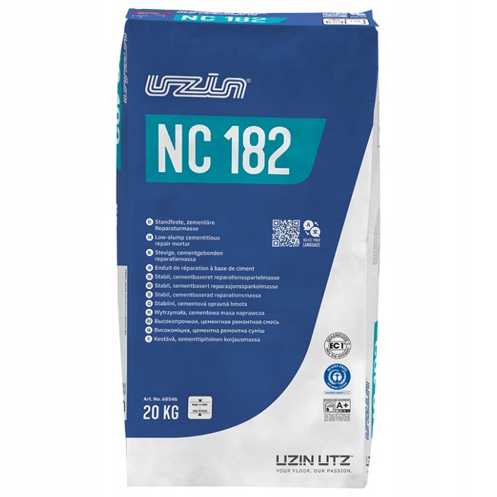 Uzin Nc 182 20KG masa szpachlowa i naprawcza