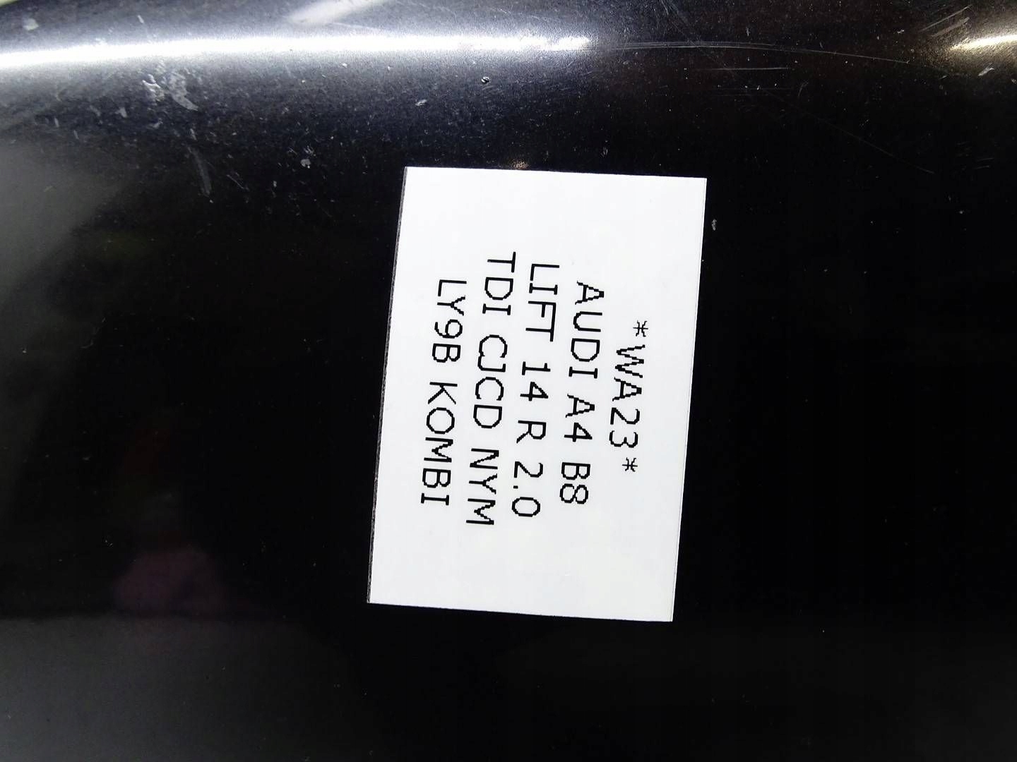 mirror exterior door right AUDI A4 B8 LIFT LY9B 6+2 PIN UK