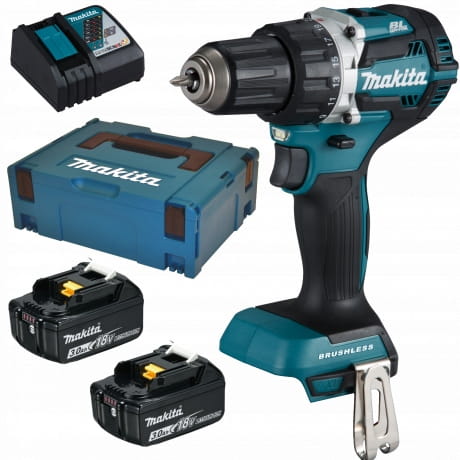 Makita DDF484RFJ Wkrętarka bezszczotkowa 2X3Ah