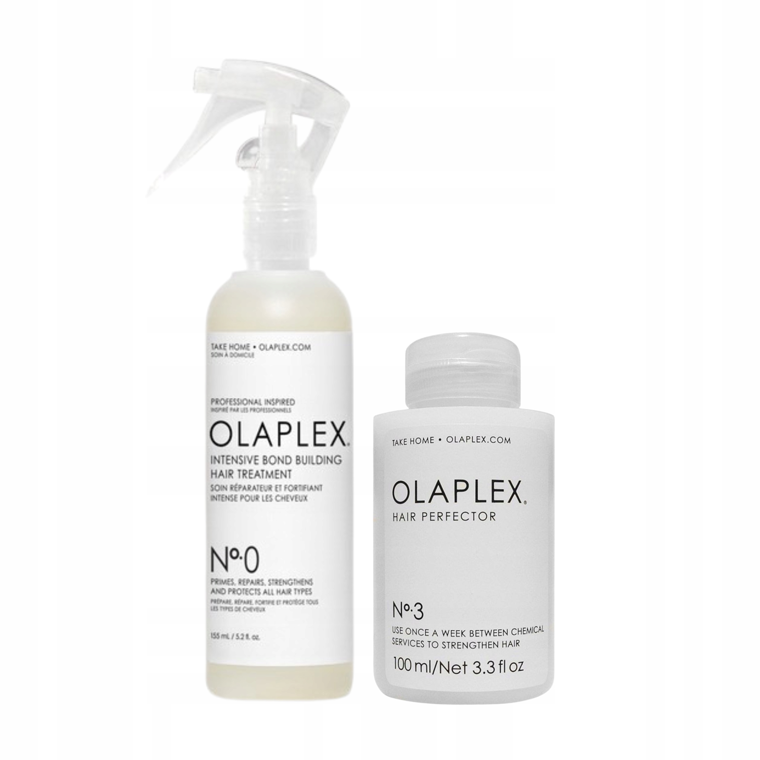 Set Olaplex NO.0 a NO.3 Regenerační kúra na vlasy Posilující