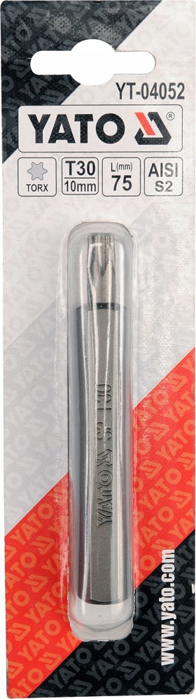 KLUCZ SPECJALNY TORX T30X75 S2 YT-04052/YAT Marka Yato