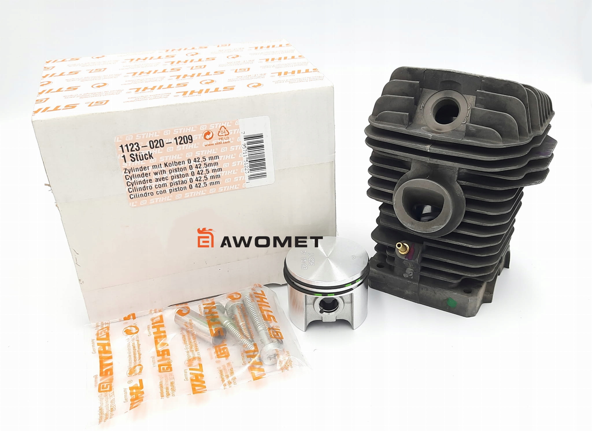 

Cylinder kpl. Stihl MS250, 025 -42.5mm oryginał
