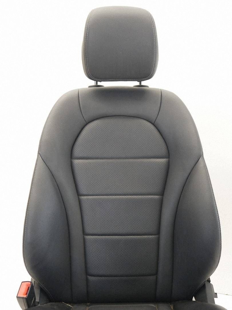 seat left front front driver´s black leather MERCEDES GLC W253