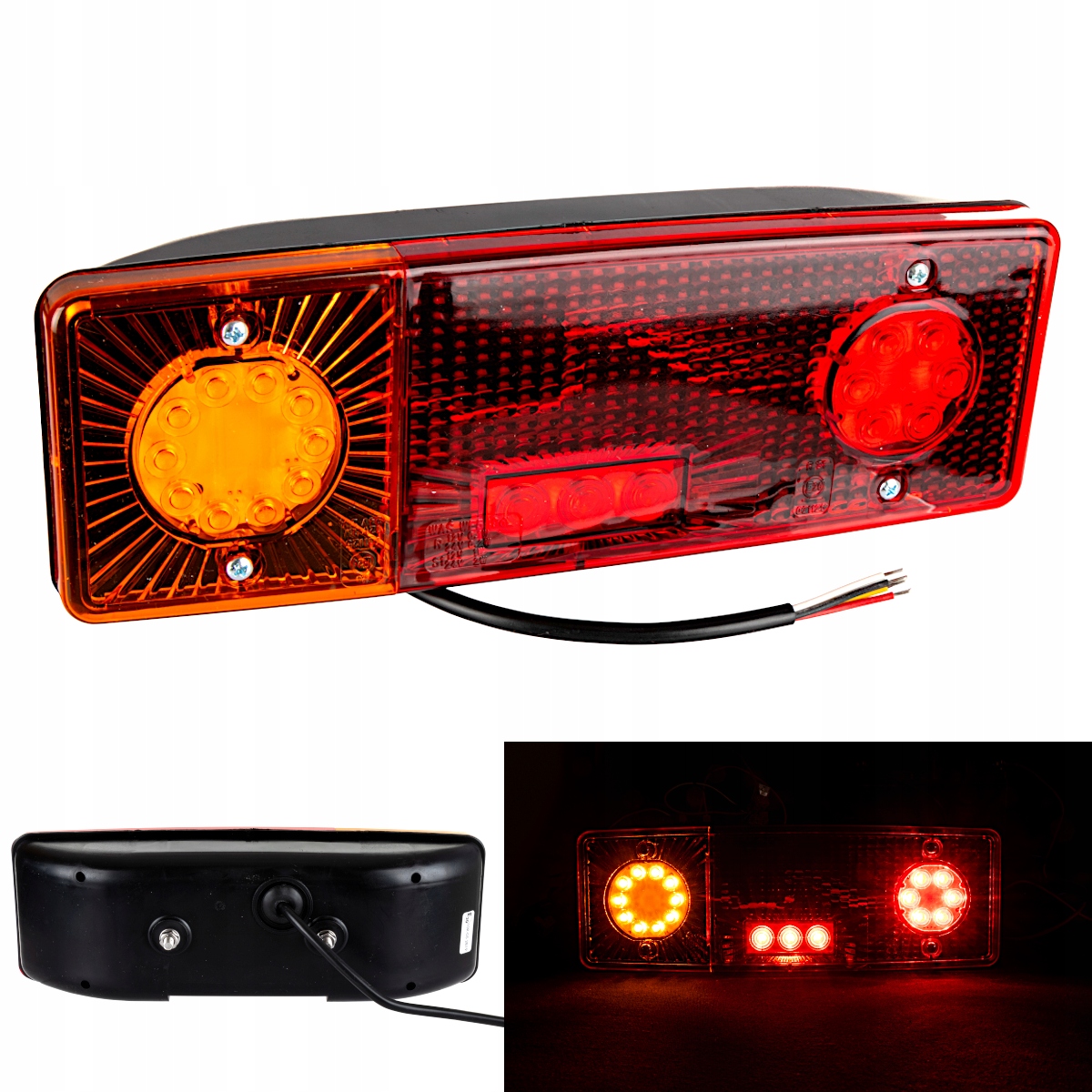 Lampa zespolona tylna LED 12V 24V Lewa do C 360