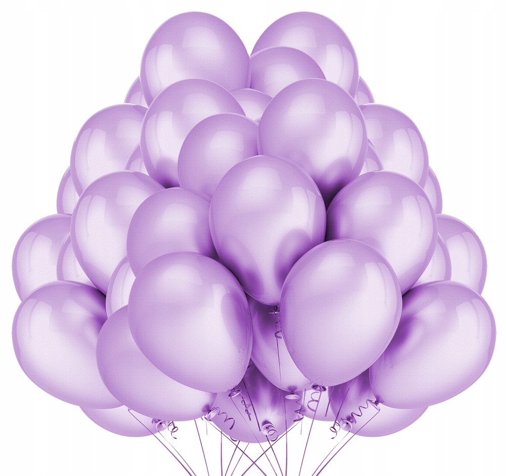 

Balony Metaliczne Perłowe Fioletowe Ślub 30cm 50